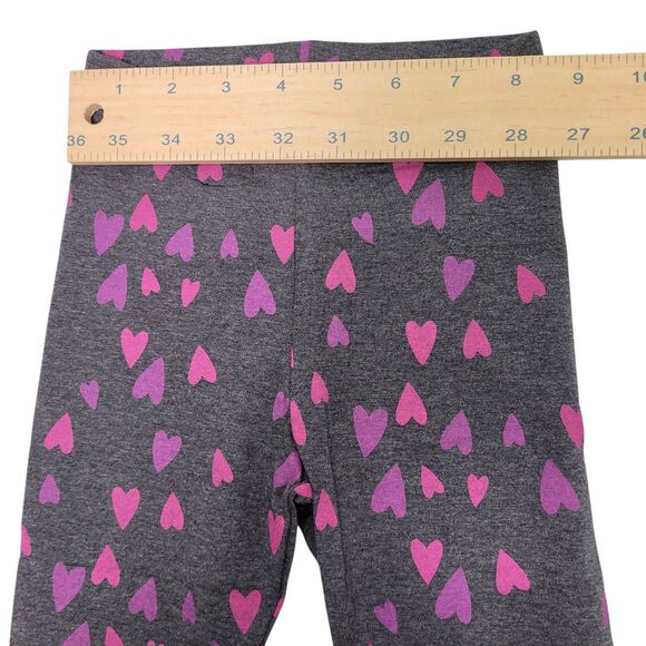 Spotted Zebra Girls Active Stretch Purple & Gray Printed Legging 3T (2-Pack) - Picture 5 of 6